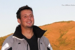Facundo Olezza en la clínica de Salta