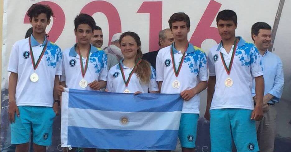 Argentina 2º en Mundial de Optimist en Portugal