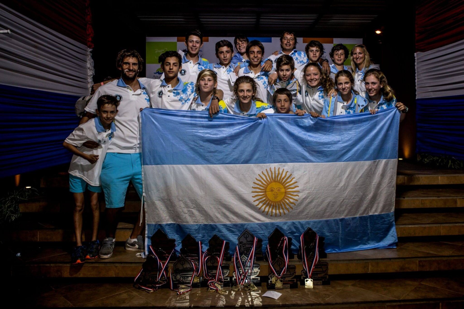 Equipo Argentino de Optimist Campeón SudOpti 2017