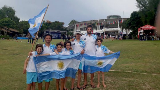 Equipo Argentino en el Mundial de Optimist de Tailandia