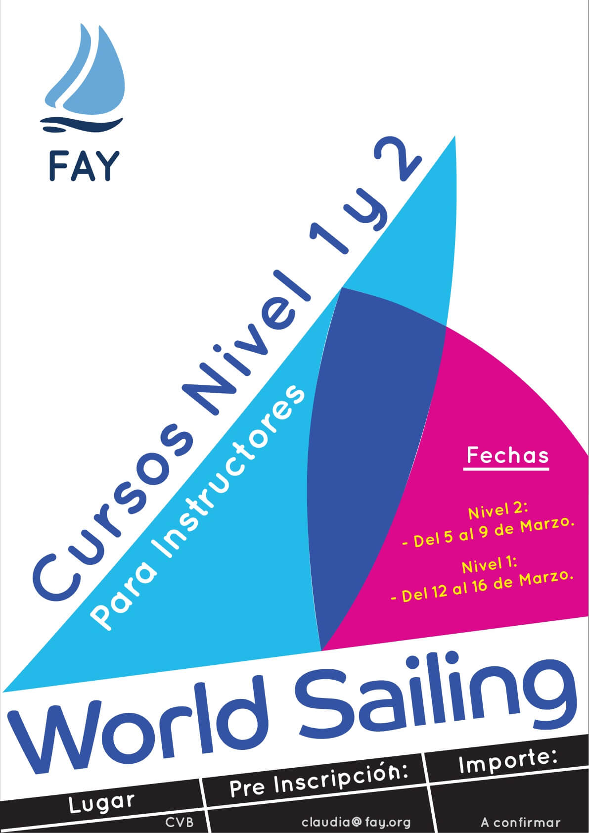 Cursos de World Sailing - Nivel 1 y 2