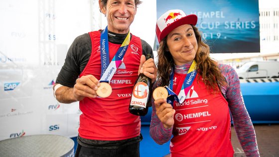 Santi Lange y Ceci Carranza - Medalla de Bronce en Genoa 2019