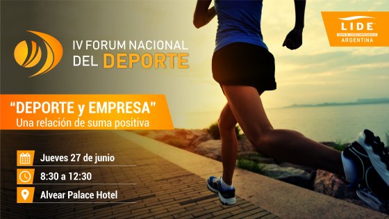 IV Forum Nacional del Deporte - Header