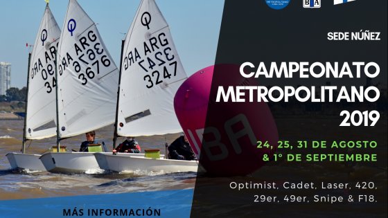 Campeonato Metropolitano 2019 - Afiche