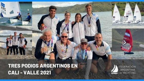 Tres Podios Argentinos en Calivalle2021