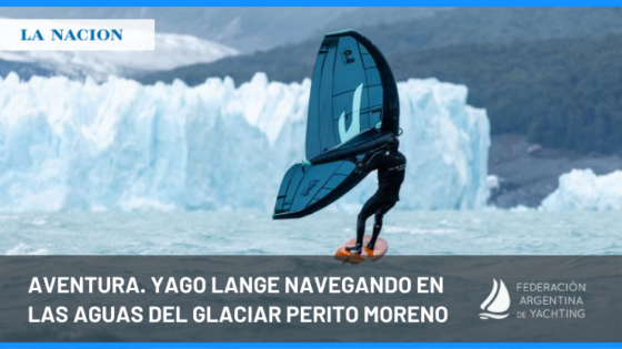 Aventura - Yago Lange navegando en las aguas del glaciar perito moreno