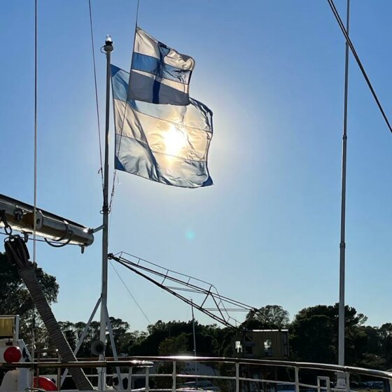 Armada Argentina invitó a autoridades de clubes náuticos a embarcar en la Fragata ARA “Libertad” (3)