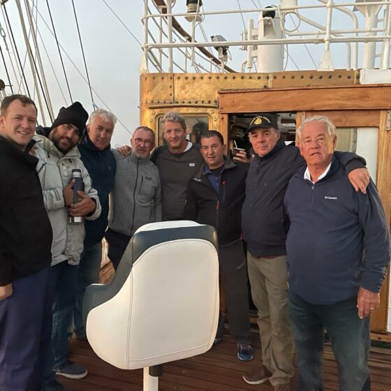 Armada Argentina invitó a autoridades de clubes náuticos a embarcar en la Fragata ARA “Libertad” (4)