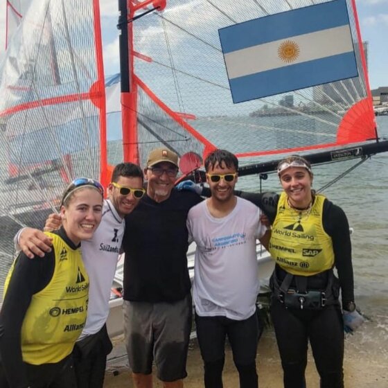 Las duplas argentinas de 29er fueron campeonas del Youth Sailing World Championships La Haya 2022 (1)