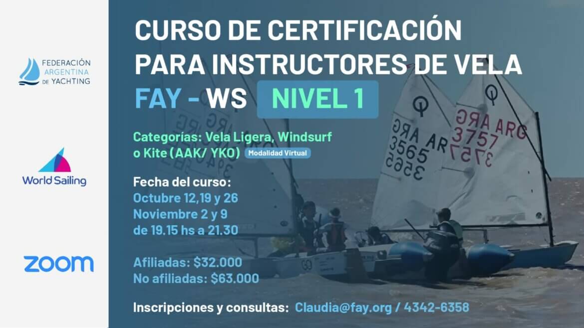 Nuevo Curso de Certificación FAY - Octubre y Noviembre 2022
