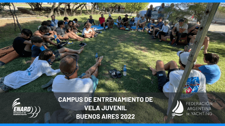 Campus de entrenamiento de vela Juvenil Buenos Aires 2022