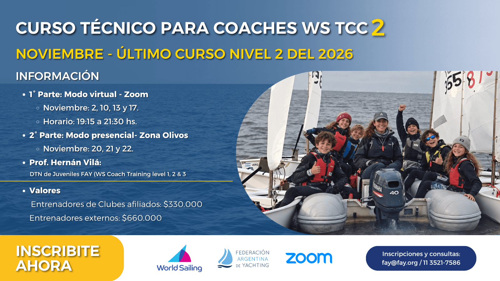 Web - Curso Técnico para coaches WS TCC 2 - NOVIEMBRE 2026